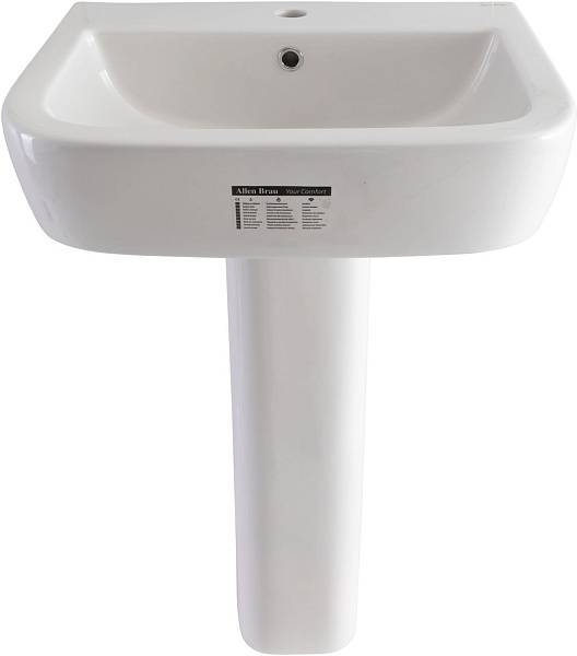 Раковина Allen Brau Infinity 56 см белый 4.21007.20
