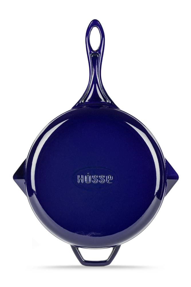 Сковорода-гриль чугунная Hosseven HS Y GTV 28 PARLIAMENT BLUE 28 см А751328