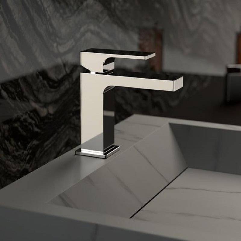 Смеситель для раковины Remer Absolute с донным клапаном хром AU10