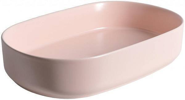Раковина накладная Allen Brau Fantasy 55 см розовый 4.11022.SM