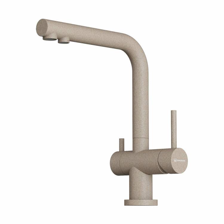 Смеситель для кухни OMOIKIRI Nagano бежевый 4974055