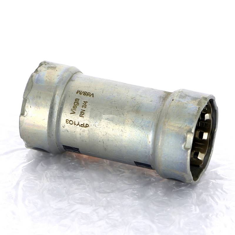 Муфта надвижная пресс Viega Megapress оцинкованная сталь 3/4 694821