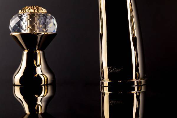 Смеситель для биде Boheme Flora золото глянцевое 296-FL