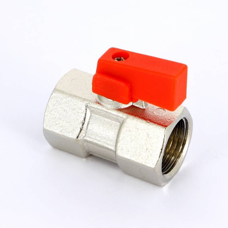 Кран шаровой мини Uni-Fitt ВВ 1/2 ручка-флажок 120N2000