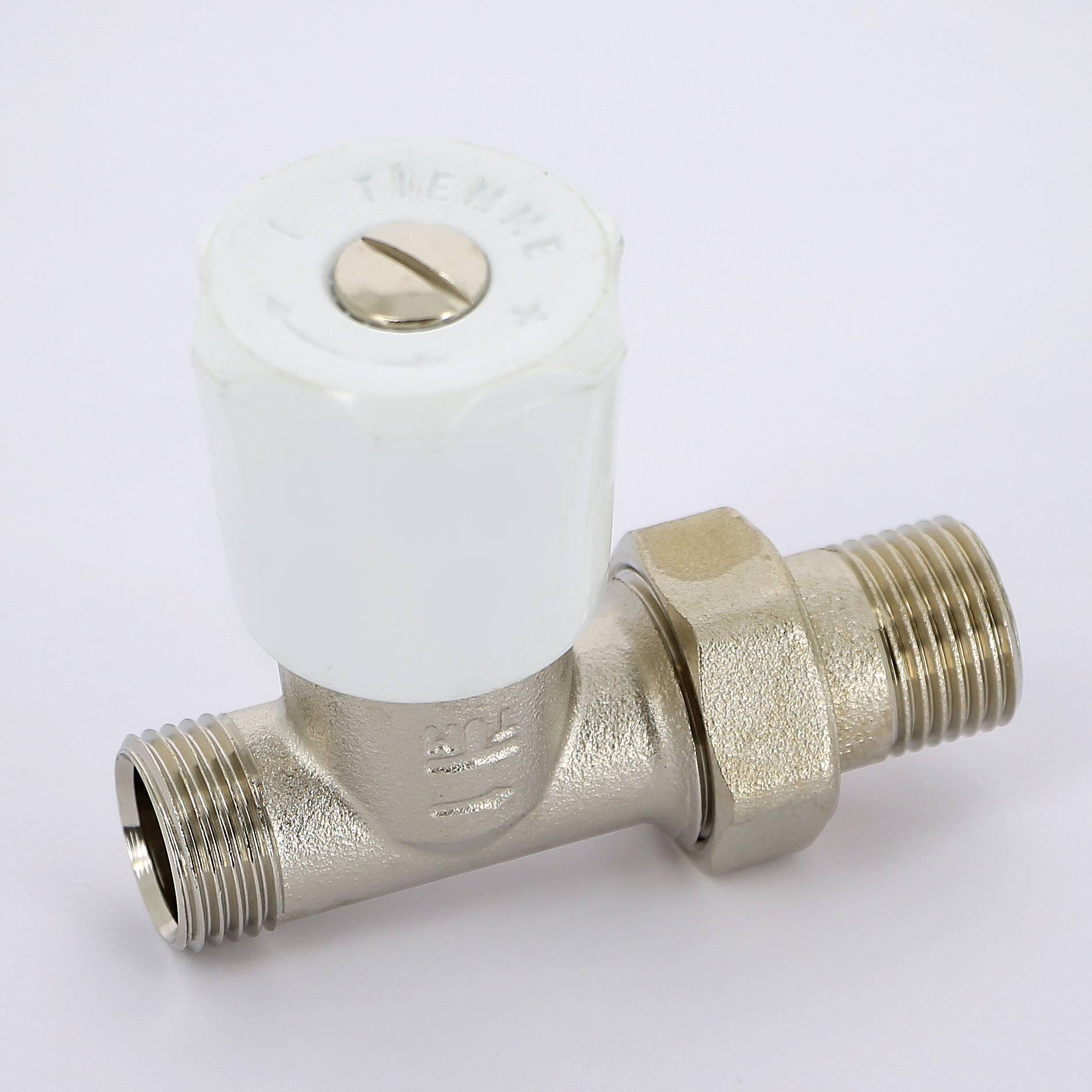 Вентиль радиаторный ручной прямой TIEMME 1/2х3/4 EK 3320031