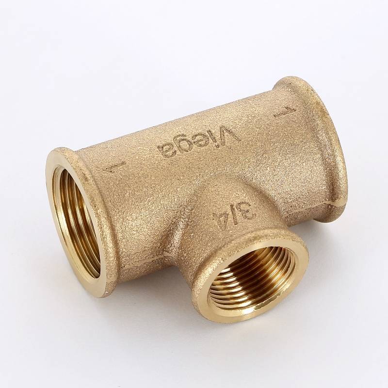 Тройник бронзовый Viega 1x3/4x1 ВР 264420