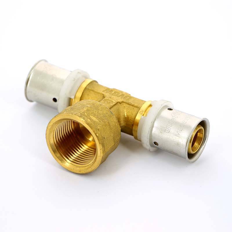 Тройник пресс Uni-Fitt 20х3/4х20 707G7370