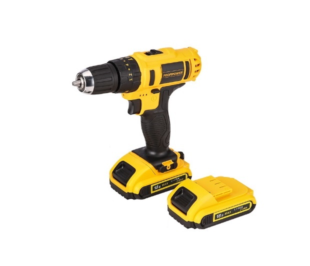 Аккумуляторная ударная дрель-шуруповерт ProfiPower DW-18BT 18 В DW-18BT