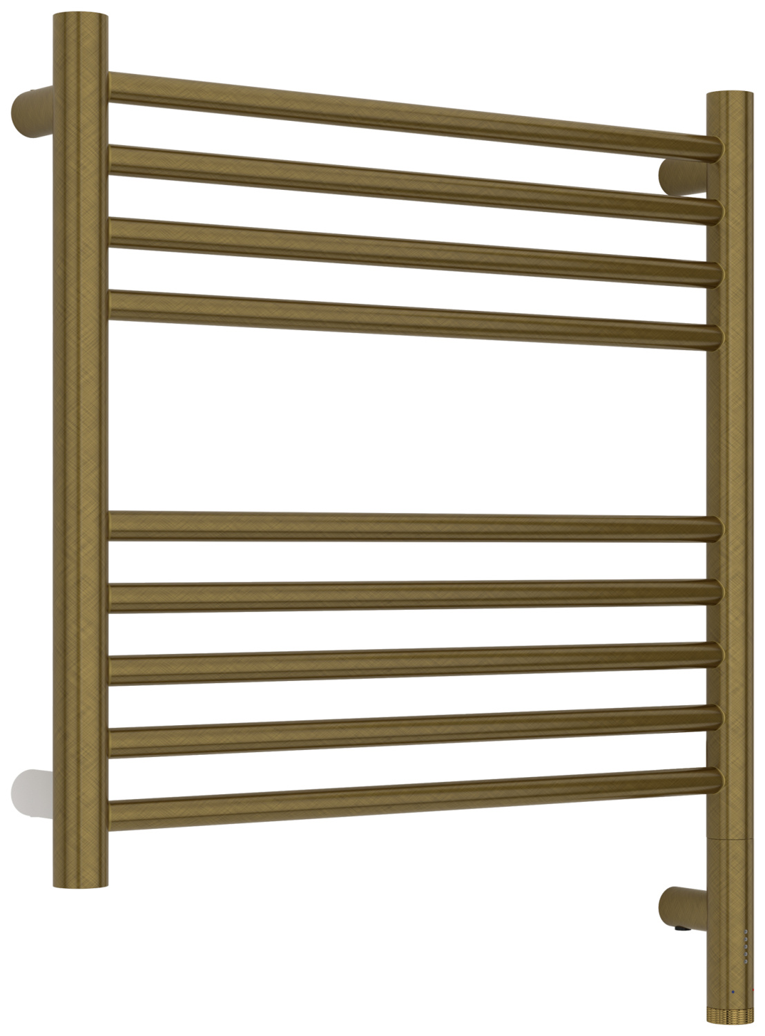 Полотенцесушитель электрический Сунержа Богема 3.1 прямая 500x500 мм правое состаренная бронза браш 05-6005-5050