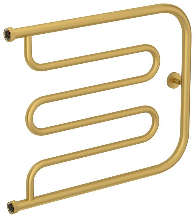 Полотенцесушитель водяной Сунержа Лира+ 650x500 мм золото матовое 032-4011-5065