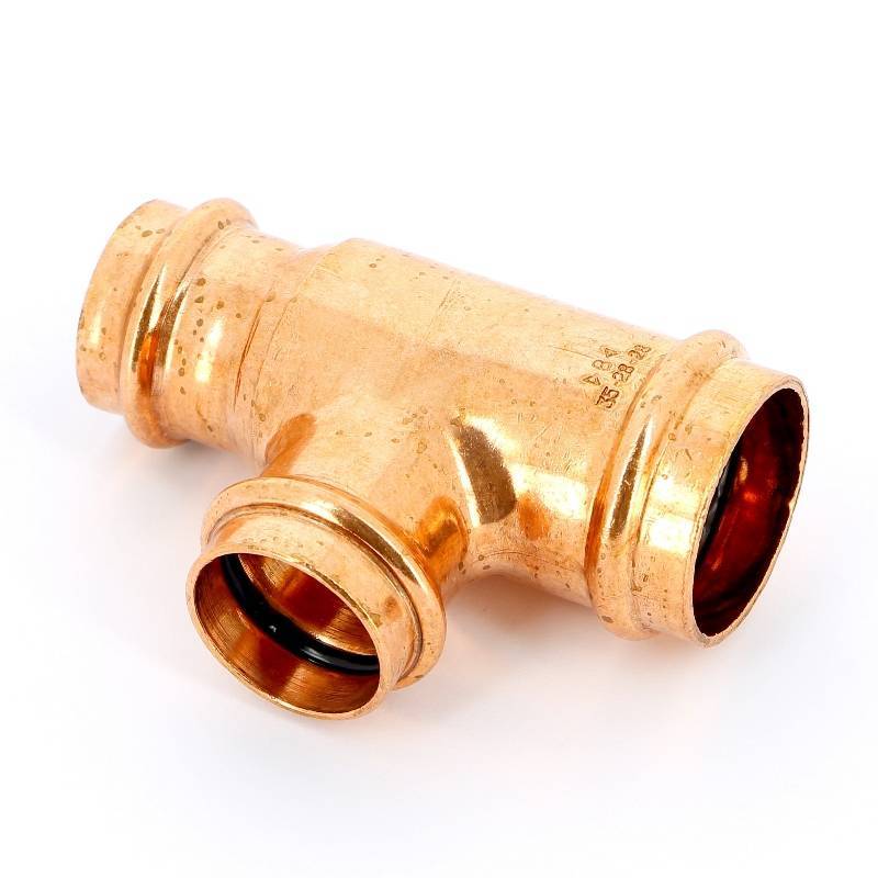 Тройник пресс IBP B Press 35х28х28 мм медь P5130 03528028