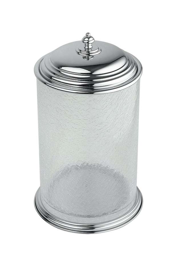 Ведро для мусора Boheme Vogue напольное 5 л хром 10188