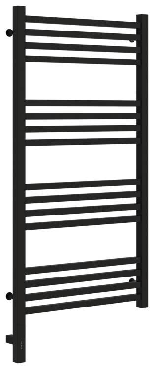 Полотенцесушитель электрический Сунержа Модус 3.0 1120x530 мм ТЭН слева черный матовый 3157001050