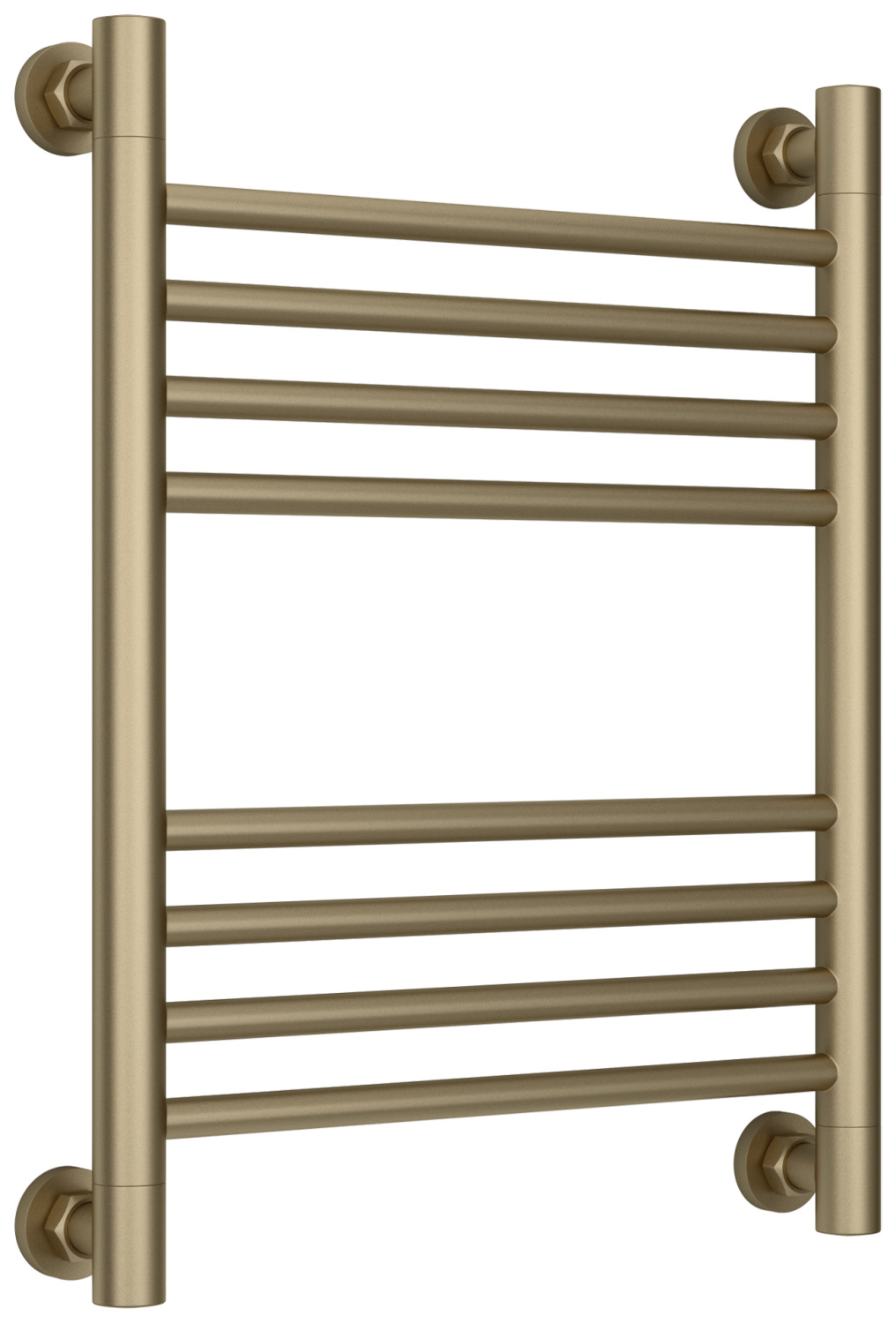 Полотенцесушитель водяной Сунержа Богема+ прямая 450x562 мм золотой шёлк матовый 32-0220-5040