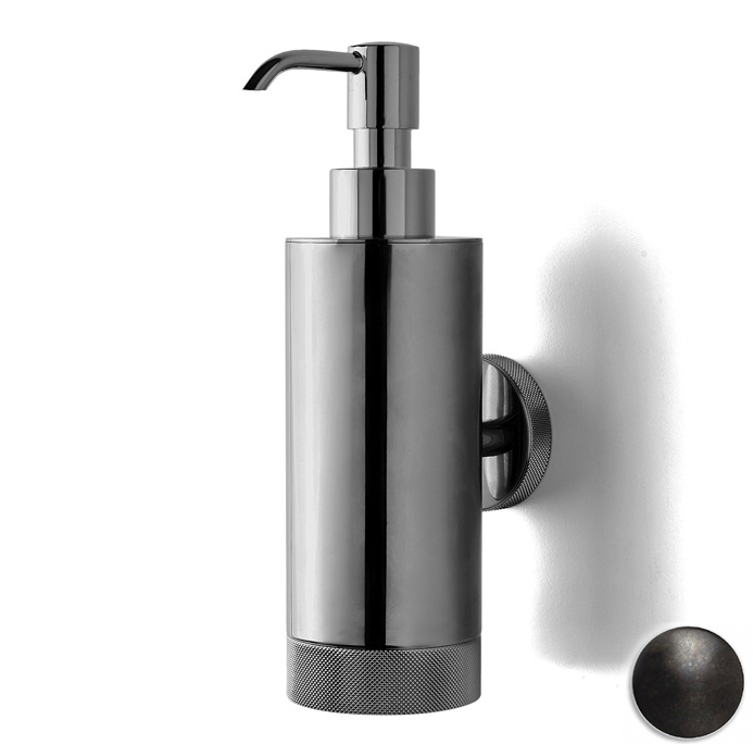 Дозатор для жидкого мыла 3SC Ribbon 65х90х190 мм бронза темная матовая RB01DBMX