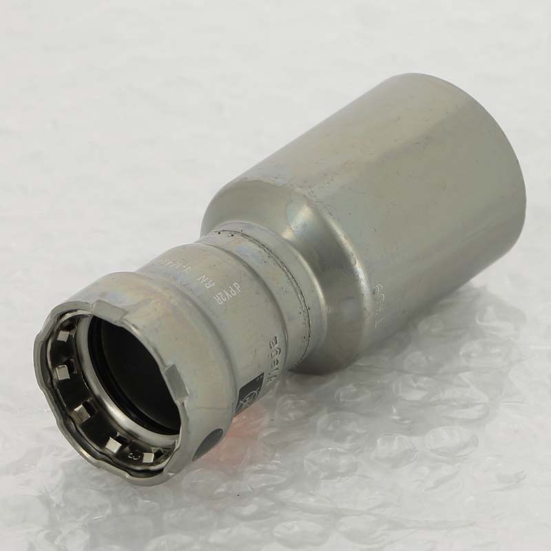 Муфта-вставка пресс Viega Megapress 1 1/4x3/4 оцинкованная сталь 695439