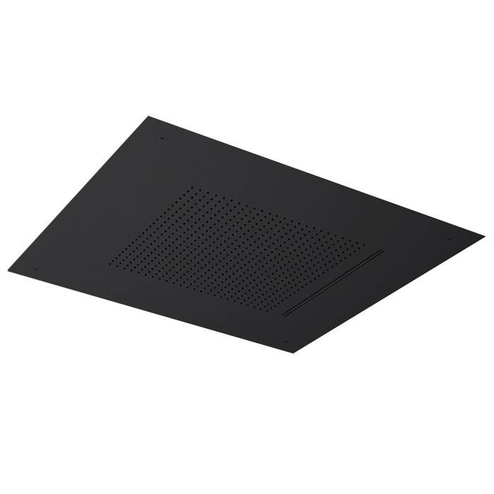 Верхний душ Almar Velvet 498x498 мм черный матовый E044280MB