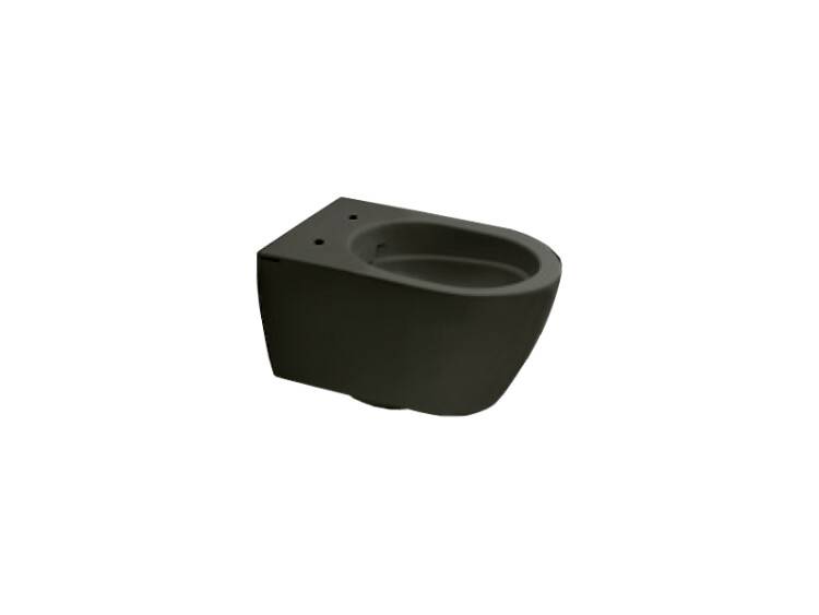 Унитаз подвесной Scarabeo Glam 360х505х360 мм Bicolors Ardesia 5201/TW-B49