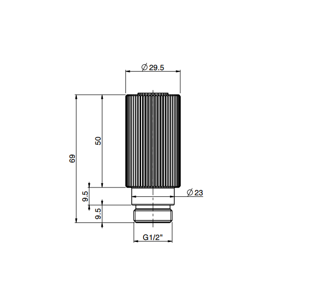Ручной душ FIMA Carlo Frattini Switch 30 мм никель брашированный F5928SN