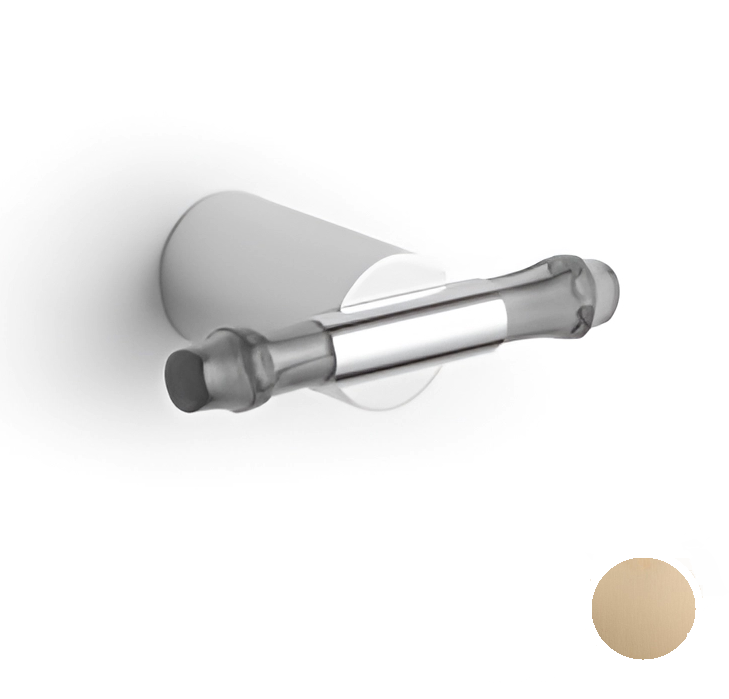 Крючок двойной Bertocci Guccio матовое золото 12649165050