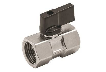 Кран шаровой Oventrop Mini 3/8 ВВ ручка-бабочка EV923838