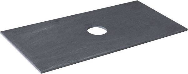 Столешница Allen Brau Liberty 85.8x41.8x1 см серая 1.33008.GR-S