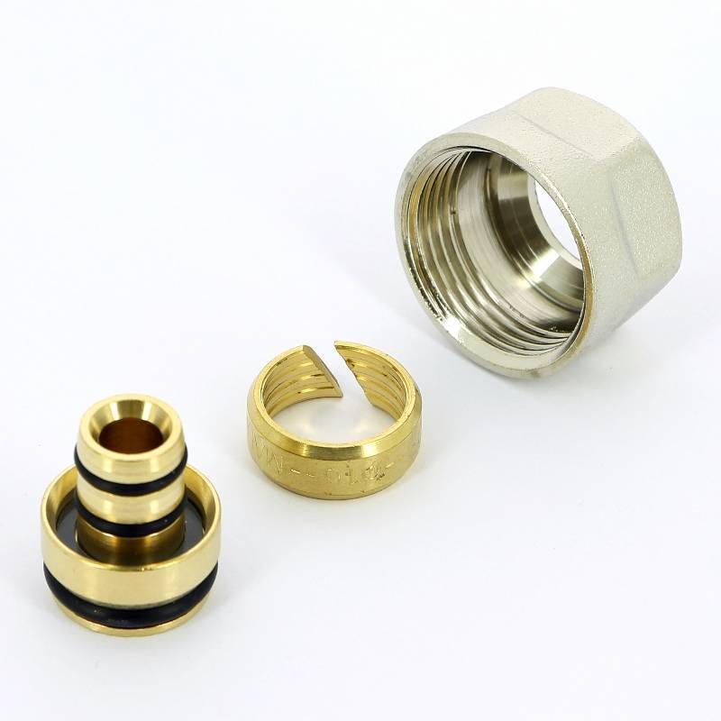 Соединитель обжимной Uni-Fitt 16x2.0 мм - 3/4 EK для коллекторов серий 40X и 42X 408N1634