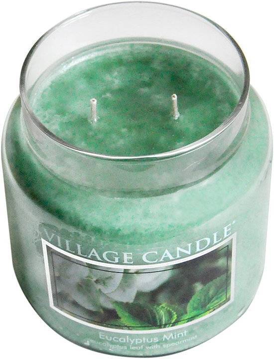 Ароматическая свеча Village Candle Эвкалипт и мята 389 г 10091