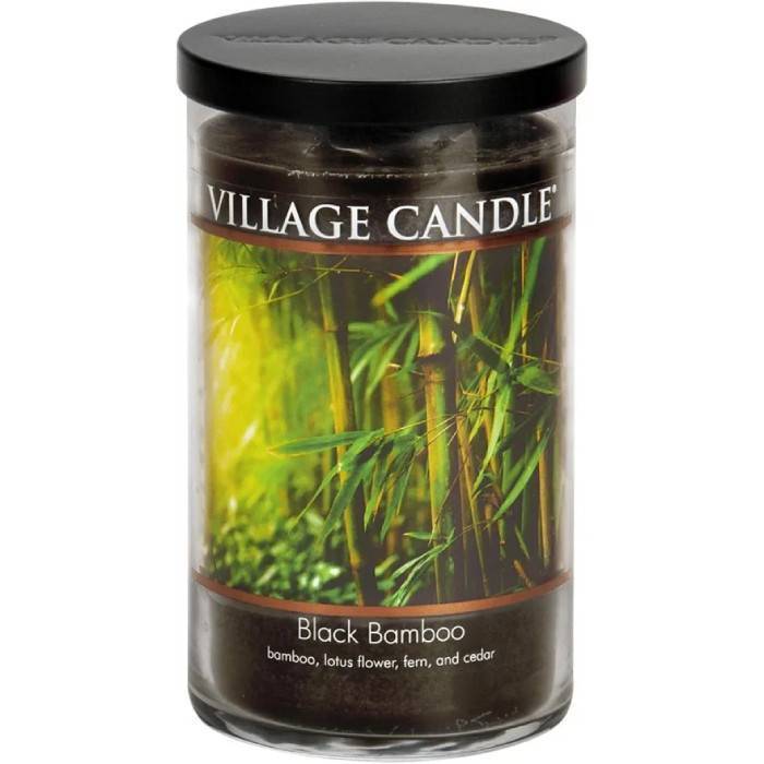 Ароматическая свеча Village Candle Черный бамбук 538 г 10061