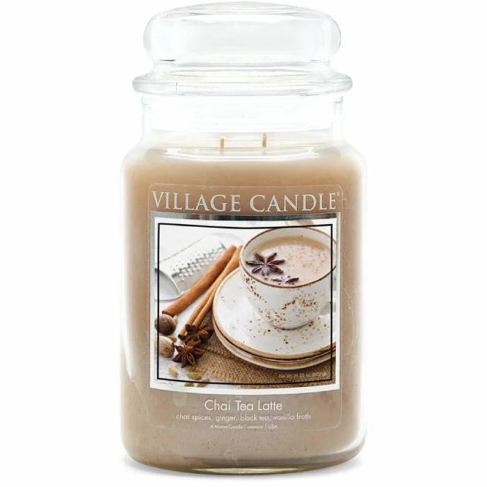 Ароматическая свеча Village Candle Ginger Tea 602 г 10057