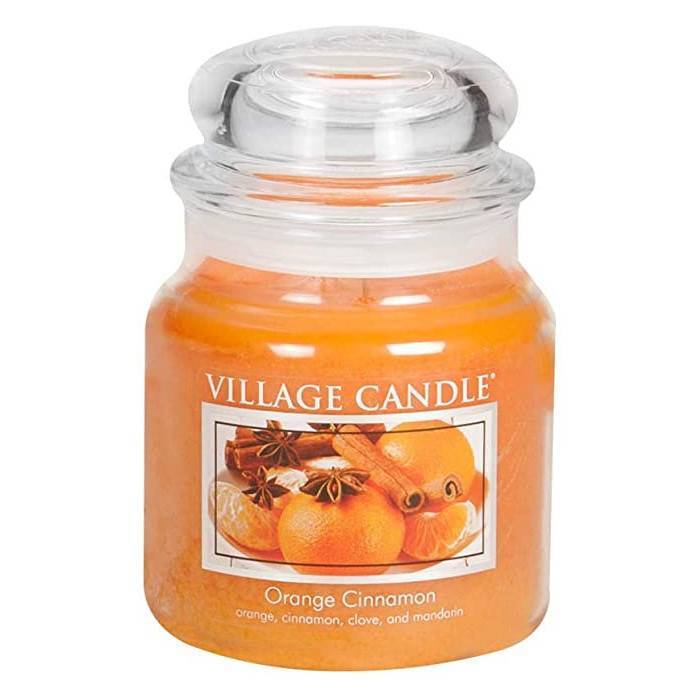 Свеча ароматическая Village Candle Апельсин с корицей 389 г 10050