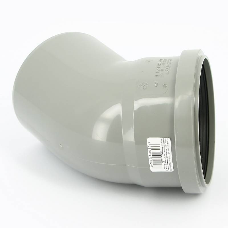 Отвод канализационный Ostendorf HTB 110 мм 45° 115120