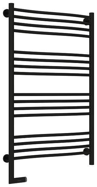Полотенцесушитель электрический Сунержа Флюид 2.0 600x1000 мм левый матовый черный 31-5220-1060