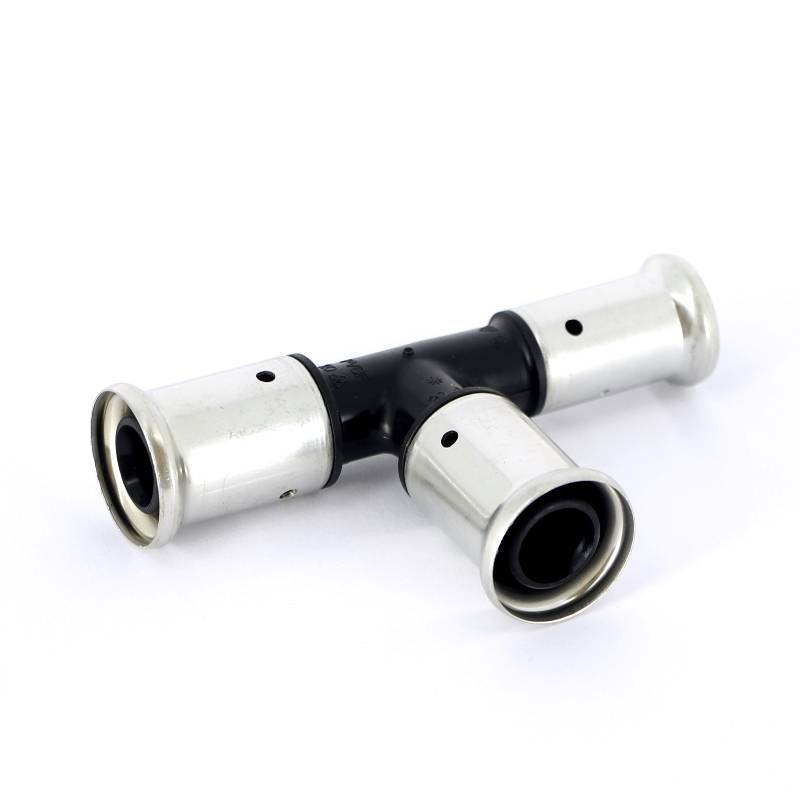 Тройник пресс HENCO PVDF 20х20х16 мм 11PK-202016