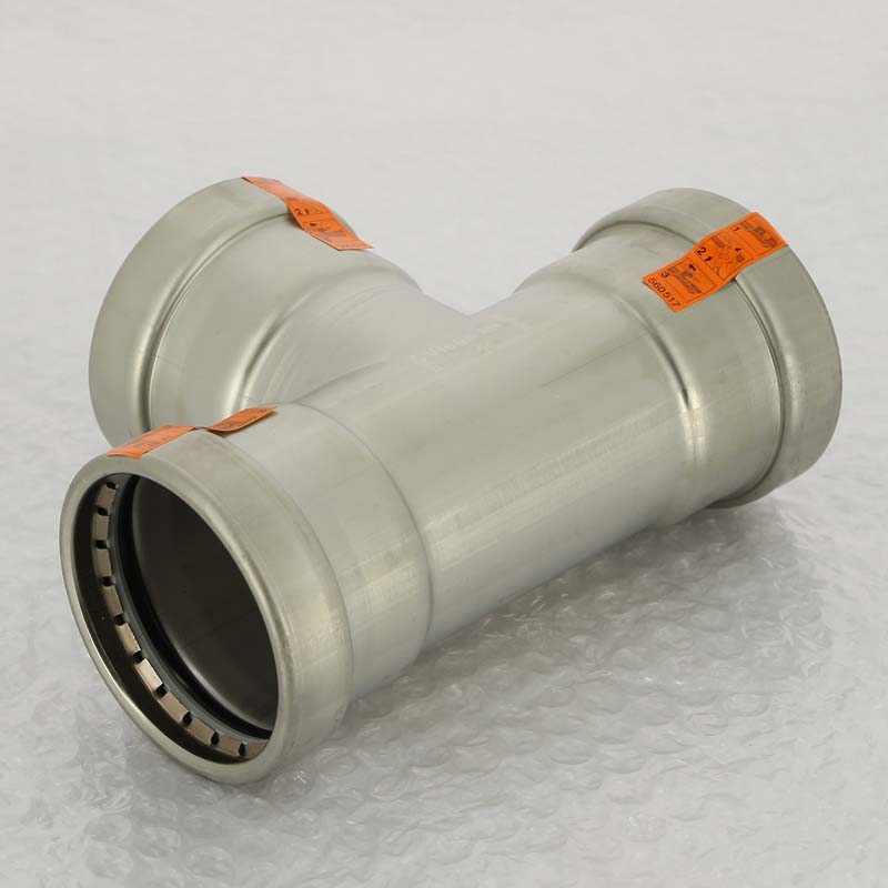 Тройник пресс нержавеющая сталь Viega Sanpress Inox XL 64 мм 578022