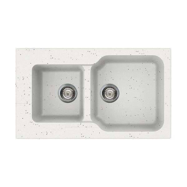 Кухонная мойка Omoikiri Maru 86-2-EV Tetogranit 86x50 см эверест 4993290