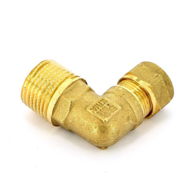 Угольник обжимной Tiemme 12х1/2 НР 1000077