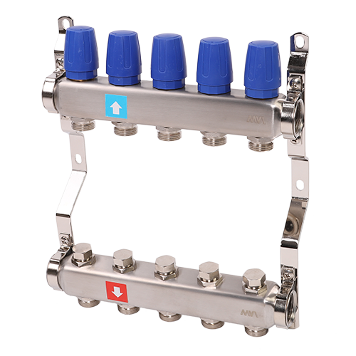 Коллектор AQUALINK без расходомеров 5 выходов AMS.405.06