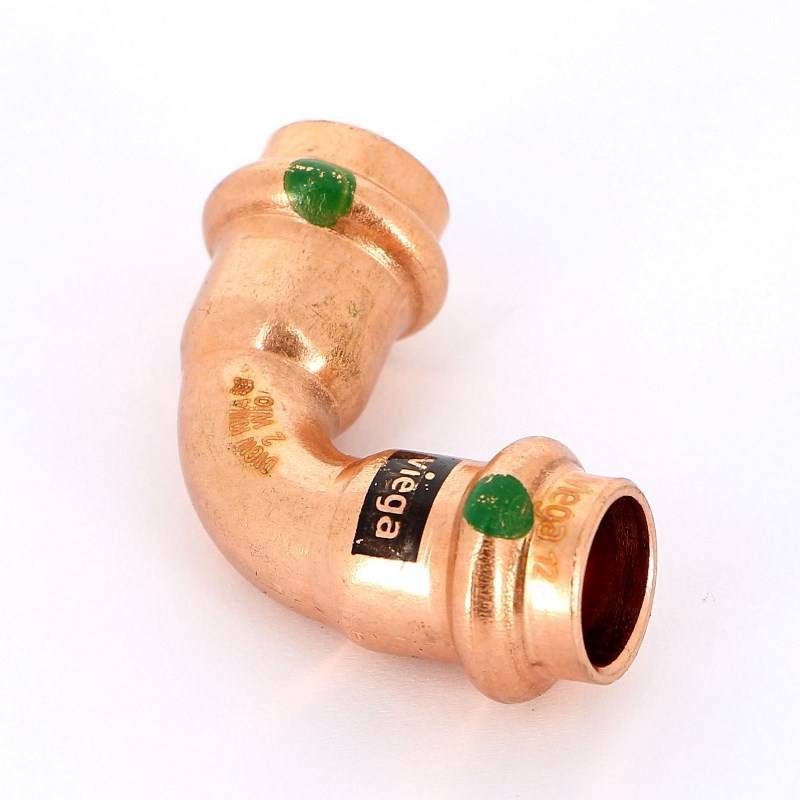 Угол 90° пресс медный Viega Profipress 12 мм 291488