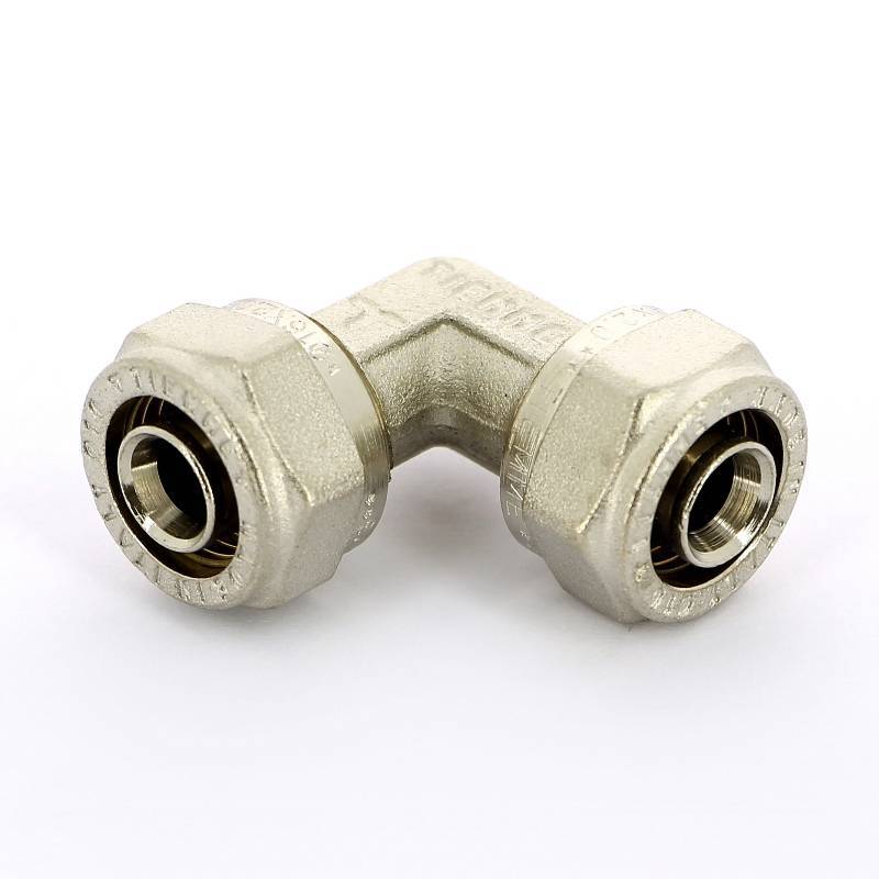 Угол обжимной Tiemme 1603 16 мм никелированный 1600008