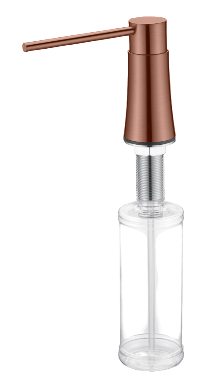 Дозатор для жидкого мыла Boheme встраиваемый матовая медь 630-CB