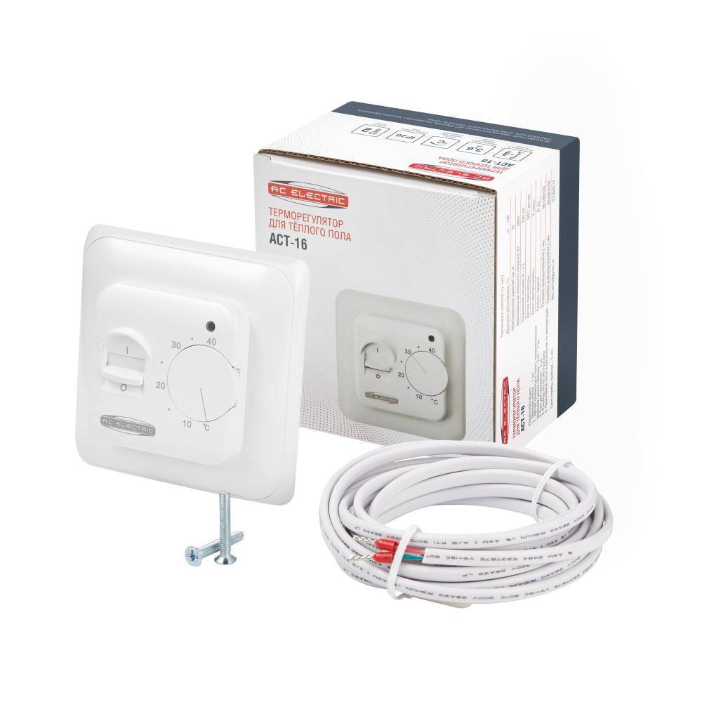Терморегулятор для теплого пола AC Electric ACT-16