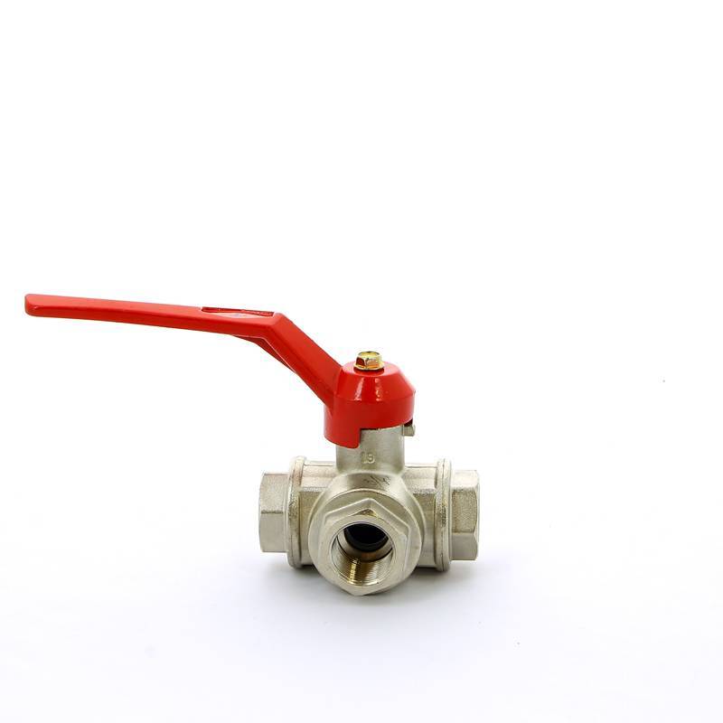 Кран шаровой трехходовой ITAP 128 T-порт рычаг 3/4 ВВ 1280034T