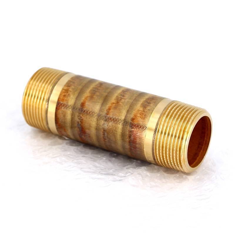 Удлинитель НН бронзовый Viega 1 1/4 x 120 мм 318512