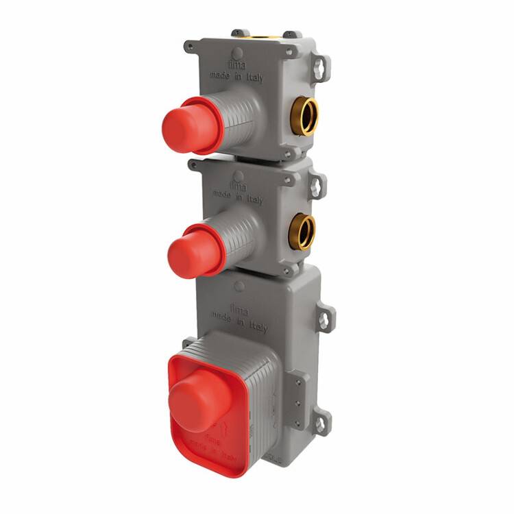 Внутренняя часть термостатического смесителя для душа Fima Carlo Frattini Fimathermbox F2462