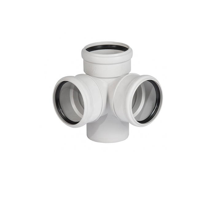 Крестовина двухплоскостная Ostendorf Skolan Safe SKED 110/110/110/87° RAL 7035 335910