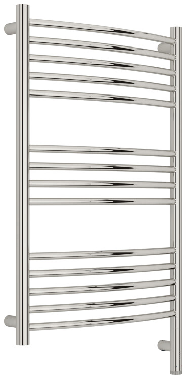 Полотенцесушитель электрический Сунержа Богема 3.1 выгнутая 800x500 мм МЭМ нижнее правое подключение сталь без покрытия 0060038050