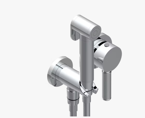 Гигиенический душ THG Estrela with lever со смесителем PVD матовый золотистый U3KH535840MBG