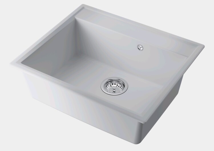 Кухонная мойка Omoikiri Daisen 600x510 мм белый 4997522