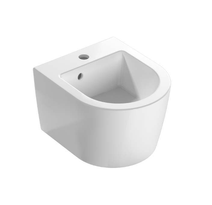 Биде подвесное Globo Forty3 360x430 мм белое FOS12BI